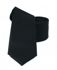    Newsmen Slim Krawatte - Schwarz Unifarbige Krawatten