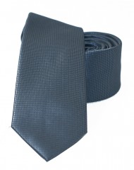    Newsmen Slim Krawatte - Dunkelgrau Unifarbige Krawatten