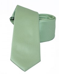    Newsmen Slim Krawatte - Hellgrün Unifarbige Krawatten