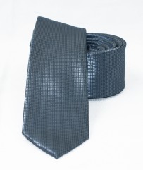    Newsmen Slim Krawatte - Grau Unifarbige Krawatten