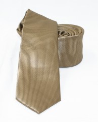    Newsmen Slim Krawatte - Golden Unifarbige Krawatten