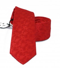    Newsmen Slim Krawatte - Rot gemustert Gemusterte Krawatten