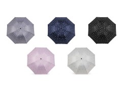                         Damen Regenschirm faltbar - Sterne 