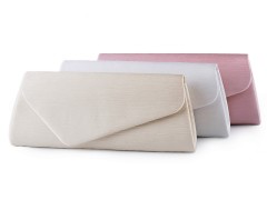                                              Handtasche - Clutch Satin mit Struktur Damen Tasche, Geldbörse, Gürtel