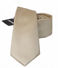          NM Slim Krawatte - Beige Unifarbige Krawatten