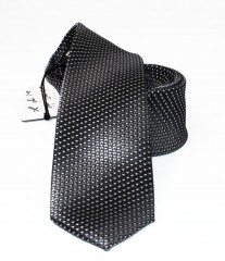          NM Slim Krawatte - Dunkelgrau gemustert Kleine gemusterte Krawatten