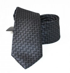          NM Slim Krawatte - Dunkelgrau gemustert Kleine gemusterte Krawatten