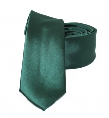         NM Slim Krawatte - Dunkelgrün Unifarbige Krawatten