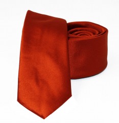          NM Slim Krawatte - Ziegelfarbe 