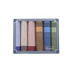    Herren Taschentücher Set - 6 St. Taschentücher