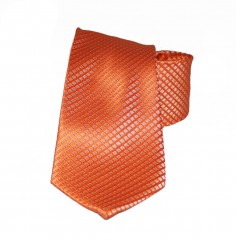 Classic Premium Krawatte - Orange gemustert 