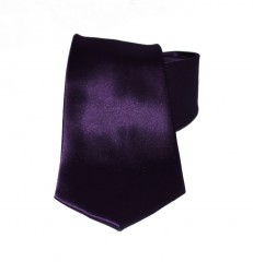 Classic Premium Krawatte - Dunkellila Unifarbige Krawatten