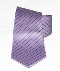 Classic Premium Krawatte - Lila gestreift 