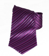 Classic Premium Krawatte - Lila gestreift 
