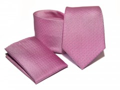 Premium Krawatte Set - Rosa 