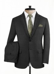   Parker Slim fit Anzug - Dunkelgrau Anzug