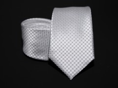 Premium Krawatte - Silber gepunktet Kleine gemusterte Krawatten