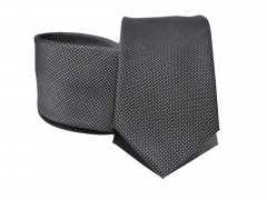 Premium Krawatte - Schwarz gepunktet Kleine gemusterte Krawatten