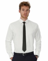 B&C Black Tie LSL/men Shirt Langarmhemden