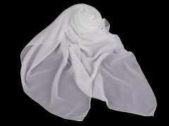 Damen Schal groß - Weiß Tücher, Schals