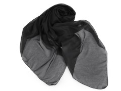 Damen Schal groß - Schwarz 