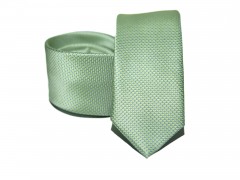 Rossini Slim Krawatte - Grün Kleine gemusterte Krawatten