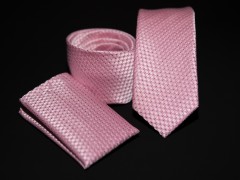       Rossini Slim Krawatte Set - Rosa Sets