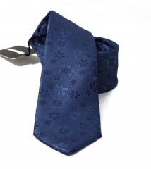          NM Slim Krawatte - Blau geblümt Gemusterte Krawatten