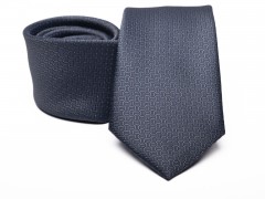 Premium Krawatte - Dunkelgrau Kleine gemusterte Krawatten