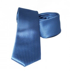          Goldenland Slim Krawatte - Blau gepunktet 