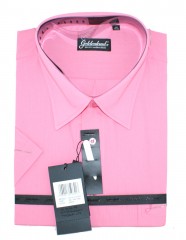 Goldenland extra Kurzarm Hemd - Pink Kurzarmhemden