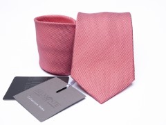   Belmonte Premium Seidenkrawatte - Lachs Unifarbige Krawatten