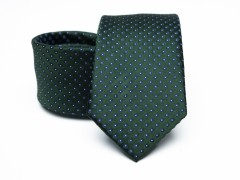      Rossini Seidenkrawatte - Grün gepunktet Kleine gemusterte Krawatten