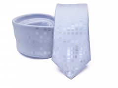 Rossini Slim Krawatte - Hellblau Unifarbige Krawatten