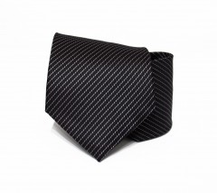 Classic Premium Krawatte - Schwarz Gestreifte Krawatten