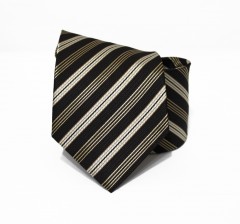 Classic Premium Krawatte - Braun gestreift 