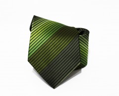 Classic Premium Krawatte - Grün gestreift 