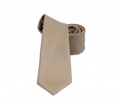          NM Slim Krawatte - Beige Unifarbige Krawatten