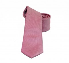         NM Slim Krawatte - Lachsrosa Unifarbige Krawatten