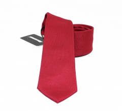          NM Slim Krawatte - Dunkelrot Unifarbige Krawatten