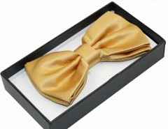      NM Satin Fliege im Geschenkbox - Golden Fliege