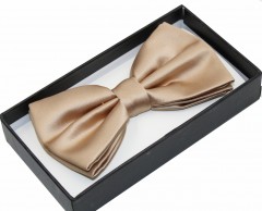      NM Satin Fliege im Geschenkbox - Golden Fliege