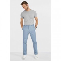  Jared Men Satin Herrenhose - Hellblau 