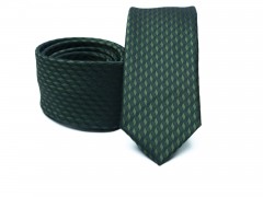  Rossini Slim Krawatte - Grün gemustert 