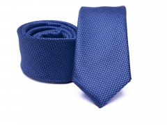  Rossini Slim Krawatte - Blau Kleine gemusterte Krawatten