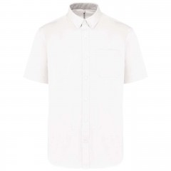        Comfort fit langarm Hemd - Weiß Einfarbige Hemden