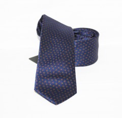          NM Slim Krawatte - Blau-rot gemustert Kleine gemusterte Krawatten