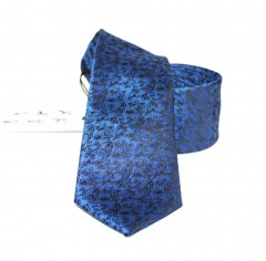          NM Slim Krawatte - Dunkelblau gemustert Gemusterte Krawatten