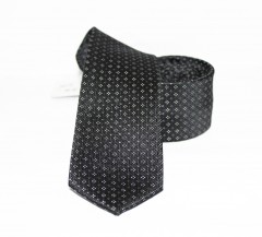          NM Slim Krawatte - Schwarz gemustert Kleine gemusterte Krawatten