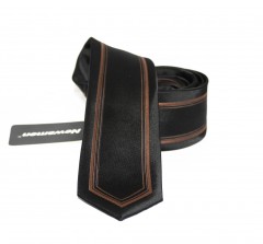          NM Slim Krawatte - Schwarz-orange 